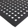 Bar Kitchen Industrial Multi-functional Anti-fatigue Drainage Rubber Non-slip Hexagonal Mat 150*90cm