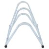 Bicycle Stand for 4 Bikes Floor Freestanding Galvanized Steel