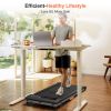 Under Desk Treadmill, Walking Pad for Home/Office, Portable Walking Treadmill 2.25HP, Walking Jogging Machine with 265 lbs Weight Capacity App Remote