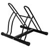 Living Room Bike Stand Cycling Rack Floor Storage Organizer For 2-Bicycle