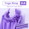 Adjustable Aerial Yoga Strap; Elastic Stretch Door Hanging Yoga Belts Hammock Swing Fitness Handstand Rope Training Device For Women