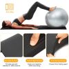 0.6-inch Thick Yoga Mat Anti-Tear High Density NBR Exercise Mat Anti-Slip Fitness Mat