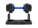 Adjustable Dumbbell - 55lb x2 Dumbbell Set of 2 with Anti-Slip Handle, Fast Adjust Weight by Turning Handle with Tray, Exercise Fitness Dumbbell Suita